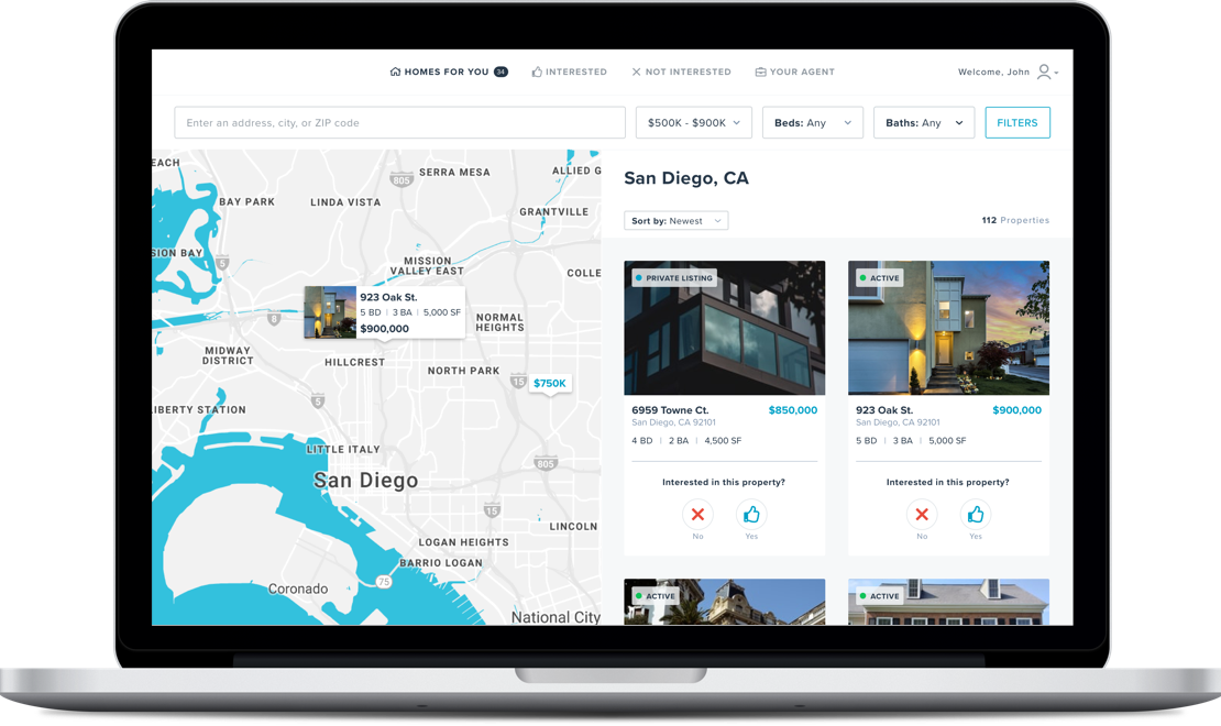 Custom Buyer Portal